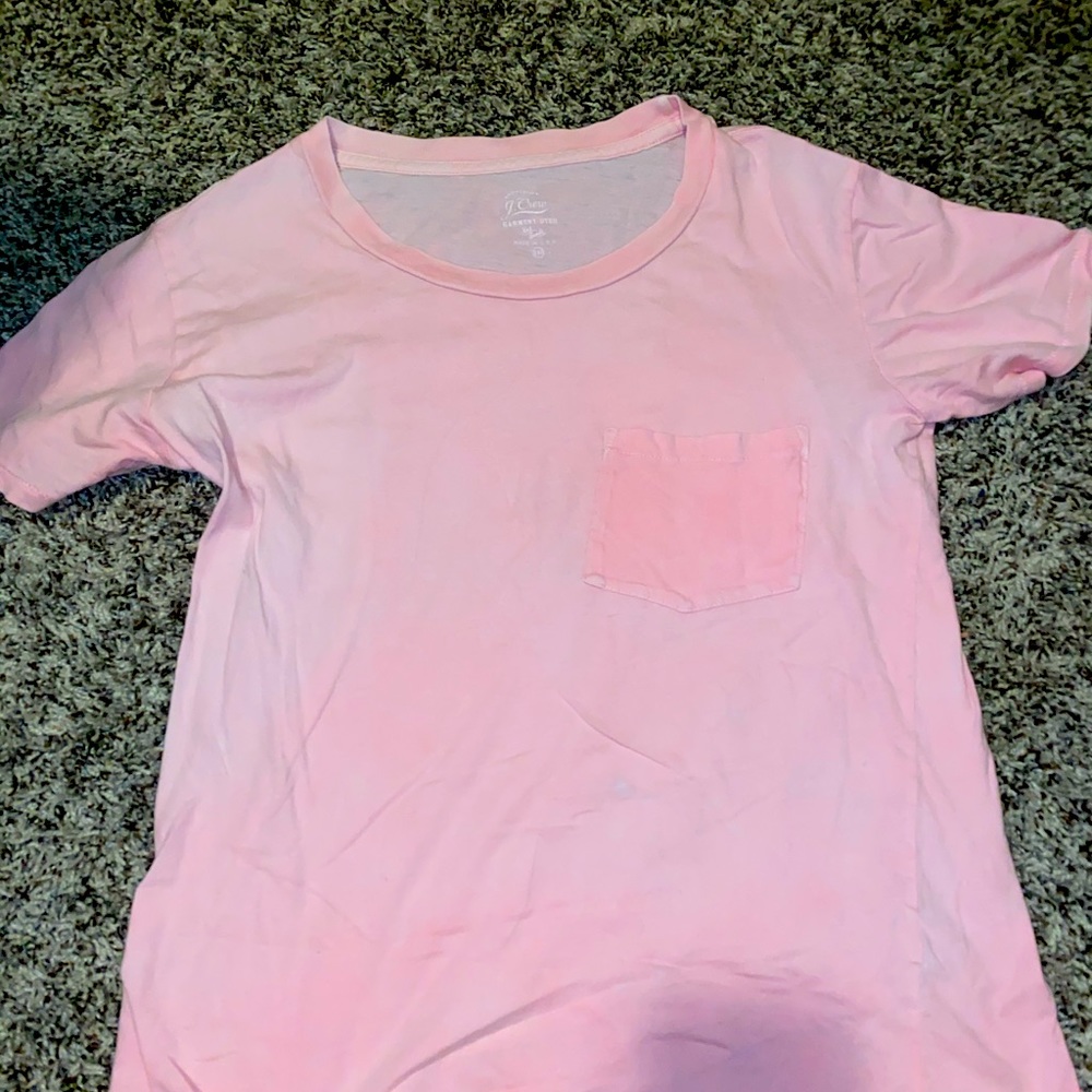 J. Crew Pink T W xxs